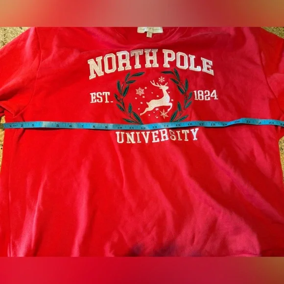 State of Mind Vibrant Red Top - Christmas - Picture 5 of 8